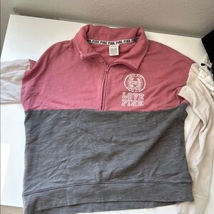 PINK Victoria's Secret Colorblock Pullover